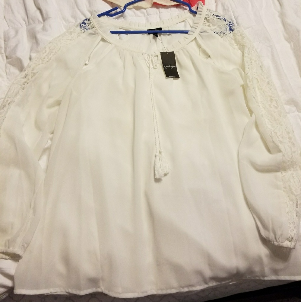 Jessica Simpson Sheer Blouse